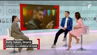 Betty Salam va lansa o piesă şi cu tatăl ei. "Este critic cu mine, dar este singurul om de la care pot lua sfaturi".