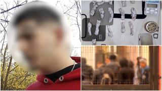 Un elev suspectat de trafic de droguri în licee povesteşte "vizita" mascaţilor: "Mama le-a făcut cafea. E obişnuită săraca"
