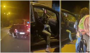 “Cum să urce aşa la volan?” Un șofer ucrainean a ajuns cu mașina pe contrasens, în Galați. Bărbatul tremura incontrolabil când a fost oprit