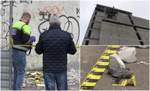 "A fost o fracțiune de secundă". Sfârșit cumplit pentru un muncitor în Constanţa, după ce un bloc de BCA s-a desprins de la 20 de metri înălţime