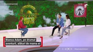 Bianca Adam, despre experienţa care i-a schimbat viaţa: "Încă am adrenalina din America Express!"