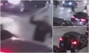 Bătaie ca-n Evul Mediu pe o stradă din Sighetul Marmaţiei. Mai mulţi bărbaţi au scos săbiile şi au început să dea cu ele în stânga şi-n dreapta