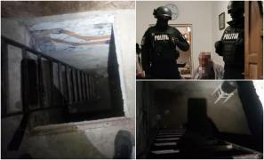 Fetiță de patru ani, sechestrată într-un beci de tatăl său, care nu voia să o înapoieze fostei soţii. Bărbatul i-a ameninţat pe mascaţi cu toporul