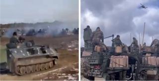 Tot mai multe dovezi că Ucraina pregăteşte o contraofensivă uriaşă în primăvară. Zeci de blindate şi militari, în nordul frontului