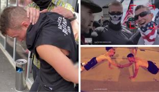 Un extremist american, ridicat de "mascaţii" români chiar în timp ce se antrena. Ce se va întâmpla cu tânărul după arestarea din România