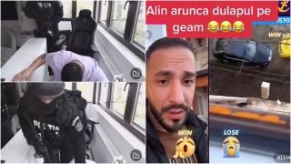"Boss, te iubim, frate!"."Regele TikTok-ului", săltat de mascați în timp ce făcea live, după ce a aruncat cu un televizor și un dulap pe geam