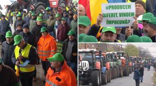 "Ajungem chiriaşi în casele noastre". Fermierii ameninţă că blochează Bucureștiul dacă nu li se îndeplinesc patru cerințe