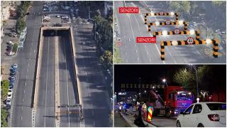 ANIMAŢIE. Pasajul Unirii, "echipat" anti-accidente. Cum funcţionează noile porţi, dotate cu senzori de avertizare