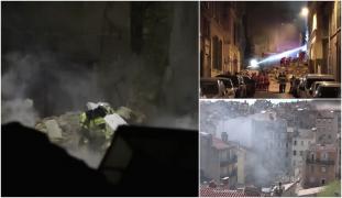 Mărturia unui român, prins în infernul din Marsilia: "Ferească Dumnezeu, jumătate din oraş poate să cadă". Patru morţi după ce două clădiri s-au prăbuşit