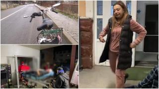 Biciclistul lovit cu maşina de o angajată MApN s-a ales cu 8 coaste rupte şi răni la cap. Şoferiţa beată, găsită de poliţişti adormită cu capul pe volan