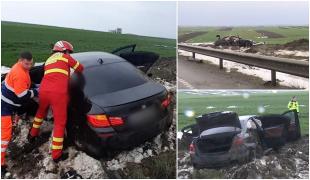"Au ieşit să le arate cum e maşina. Şi, uite, ce-au putut să facă!". Cinci tineri, cursă nebună cu BMW-ul sfârșită tragic în Suceava. Șoferul de 19 ani a murit pe loc