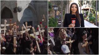 Corespondenţă Observator de la Ierusalim în Vinerea Mare: mii de oameni au refăcut Drumul Crucii