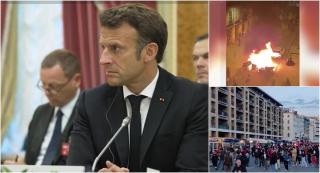 "Nici noi nu-l vom asculta". Proteste violente în timpul discursului lui Macron. Preşedintele francez promite creşterea salariilor şi îmbunătăţirea condiţiilor de muncă