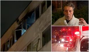 "Am căzut din pat când a bubuit. Bum! Am zis gata, m-am dus". Explozie într-un bloc în București, un apartament a fost înghiţit de flăcări din cauza unei lumânări