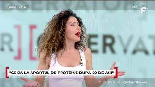 Slăbitul după 40 de ani. Carmen Brumă: "Antrenamentele pe care eu le fac nu depăşesc 30 de minute pe zi!"