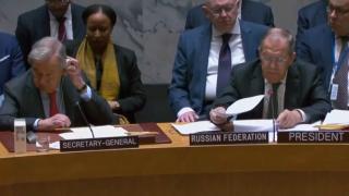 Discuţie aprinsă între Guterres şi Lavrov, la ONU. Avertisment împotriva "riscurilor de conflict din cauza erorilor de judecată"