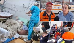 "Cerem ajutor tuturor". Pacienta de 250 de kg refuzată la internare de mai multe spitale, din cauza greutății, a fost transferată la Botoșani