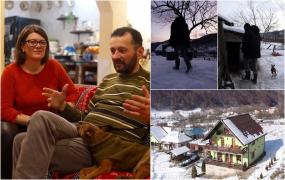 "Aici e Raiul pe pământ". Au plecat din Spania unde aveau cariere de succes și s-au mutat într-un cătun din Bistrița. Au adus cu ei și cultura, dar și visele