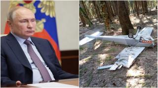 Ucrainenii ar fi încercat să-l asasineze duminică pe Putin cu o dronă kamikaze, cu 17 kg de explozibil
