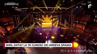 Wrs şi Emilian laudaţi de juraţii "Te cunosc de Undeva" la fiecare transformare.  Emilian: "Noi suntem tocilarii acestei emisiuni!"