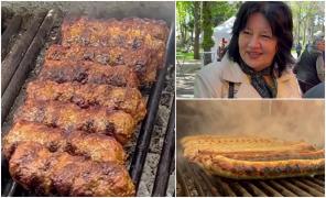 Grătarele sfârâie în mijlocul parcului Copou din Iași. Festivalul va fi deschis pentru pofticioşi inclusiv luni, de 1 mai