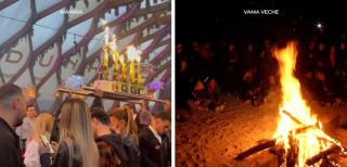Cea de-a patra noapte albă de pe litoral. Dacă în Mamaia s-au cheltuit sute de mii de euro, în Vama Veche petrecăreţii au prins răsăritul la focuri de tabără