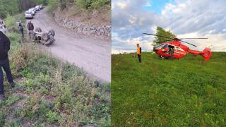 Sfârşit dramatic pentru un bărbat din Arad. A murit după ce s-a răsturnat cu ATV-ul şi a fost aruncat pe marginea drumului