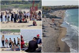 Bilanţul minivacanţei de 1 Mai. Peste 100.000 de turişti au fost pe litoral, hotelurile au fost ocupate în proporţie de 90%