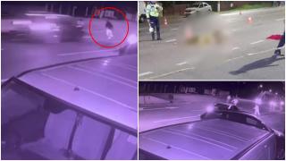 Tânăr de 16 ani, spulberat de maşină pe DN1, în Romaneşti. Prietenii au alergat îngroziţi să îl salveze, însă era deja prea târziu