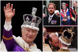 Încoronarea Regelui Charles al III-lea. Momentele-cheie ale evenimentului istoric. Prinţul Harry, aşezat în rândul al treilea la slujbă