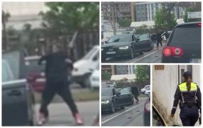 Un bărbat din Galaţi şi-a urmărit verişorul în trafic şi l-a atacat cu maceta. Scenele, filmate de un şofer