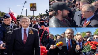 Ambasadorul rus la Varșovia, împiedicat iar să depună flori la monumentul soldaților Armatei Roșii din Polonia. VIDEO