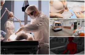 ANIMAŢIE. Unei tinere din Botoşani i-a "pocnit" implantul mamar, după ce s-a lovit de bordul maşinii. Victima de abia îşi mărise bustul