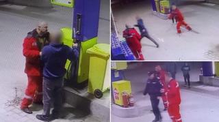 Un tânăr a încercat să arunce în aer o benzinărie din Botoșani. Momentul șocant a fost filmat de camerele de supraveghere