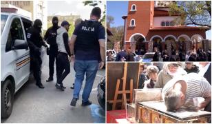 Un tânăr a furat moaștele Sfântului Ioan Gură de Aur din Capela Sfânta Elisabeta Cotroceni, dar şi bani din cutia milei