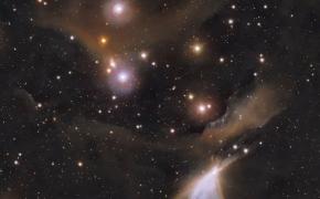 Noile imagini spectaculoase cu un mozaic spaţial dezvăluie o puzderie de stele în devenire, încorporate în nori groși de praf