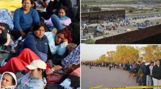 Haos la granița SUA-Mexic. Peste 60.000 de migranți încearcă să treacă frontiera, speriați de noile reguli ale americanilor