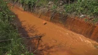 Râul Bistriţa, poluat cu metale grele: apa a devenit cărămizie, iar unda toxică a înaintat zeci de km. Amendă de 90.000 de lei