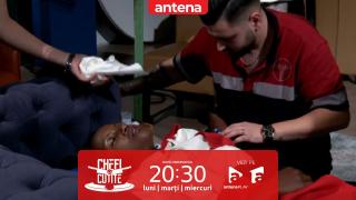Chefi la cuţite, 17 mai 2023. Momentul în care Diane Inamahoro leşină în bucătărie. "Nu e prima dată"