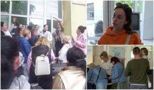 Ucrainenii, cu sutele la coadă pentru a se angaja în România. "Vrem un job pe măsură, nu să facem curăţenie"