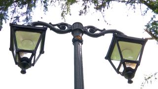 Un parc din Timişoara, reabilitat cu peste 1 milion de euro, se poate "mândri" cu stâlpi de iluminat din plastic. Erau trecuţi ca fiind din oţel