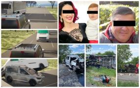 ANIMAȚIE. Raluca și-a condus familia spre moarte din cauza unei depășiri periculoase pe ''Drumul Morţii'' - E85. Mai aveau doar 10 kilometri până acasă