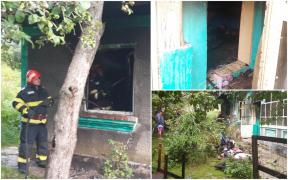 Filmul tragediei din Teleorman, unde o mamă și fetița ei de 3 ani au sfârșit carbonizate în propria casă