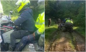 Amenzi de 28.000 de lei pentru turiştii care au intrat cu ATV-urile în zone de pădure protejată, la Vama Buzăului. Avertismentul jandarmilor montani