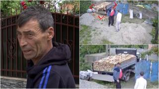 Prima reacţie a bărbatului păcălit cu lemnele de foc prin "metoda Maradona". 1.200 de lei le-a dat escrocilor