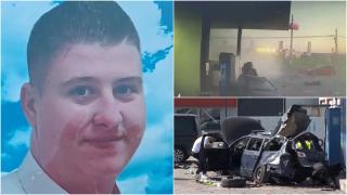 De la ce ar fi explodat maşina pe GPL din Bucureşti. Angajatul de 26 de ani al benzinăriei a murit pe loc