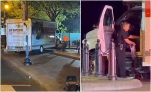 Clipe de panică: Un camion a izbit în plin barierele de securitate de la Casa Albă, de două ori. Ce gest sfidător ar fi făcut apoi şoferul