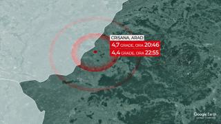 Cutremurul din Arad s-a resimţit în 5 judeţe şi două ţări vecine. A avut nu mai puţin de 12 replici