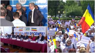 Greva profesorilor, ziua 4. Sindicaliştii anunţă azi dacă acceptă oferta de 2.500 de lei a Guvernului. Peste 15.000 de angajaţi vor protesta în Piaţa Victoriei