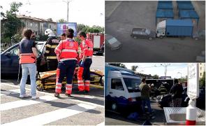 ANIMAŢIE. Un bărbat s-a speriat şi s-a înecat cu mâncarea, după ce a fost martor la un accident. Medicii au reuşit să îl resusciteze